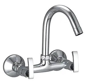 Drizzle Sink Mixer Soft Brass Chrome Plated/Kitchen Sink MixerTap / 360 Degree Moving Spout Tap/Water Mixer Tap/Bathroom Tap/Quarter Turn Foam Flow Tap