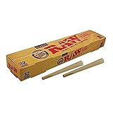 Raw Natural Unrefined Classic Kingsize Cones - 32 Cones Per Pack