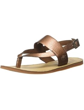 Timberland Damen Carolista Ankle Thongcopper Metallic Knöchelriemchen