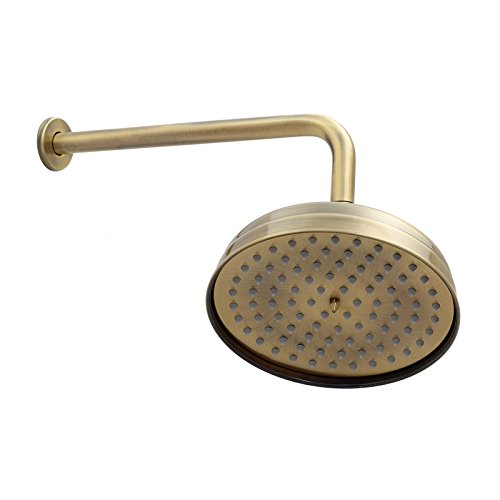Enki 20,3 cm Messing antik Bronze Viktorianischer Dusche Kopf 300 mm Arm Badezimmer Bad - 2