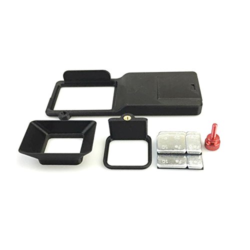 Hinmay piastra adattatore per GoPro Hero 4/3/3Â +/GoPro 5Â DJI Osmo Zhiyun mobile giunto cardanico palmare