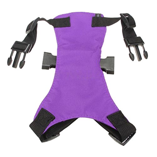 Preisvergleich Produktbild Haustier Sicherheitsgurt - TOOGOO(R) Haustier Welpen Hundegeschirr Sitzsicherheitsgurt Sicherheitsgurt Auto Fahrzeug Zurueckhaltung & Gehen (lila + schwarz, S)