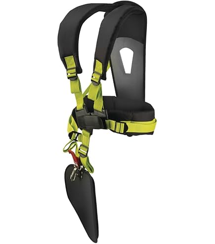 ThreeH Y-Typ Rasenmähergurt - Ergonomischer Doppelschultergurt Verstellbar