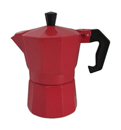 Rot Espressokocher 3 Tassen Rot Espressokocher 3 Tassen Bilder