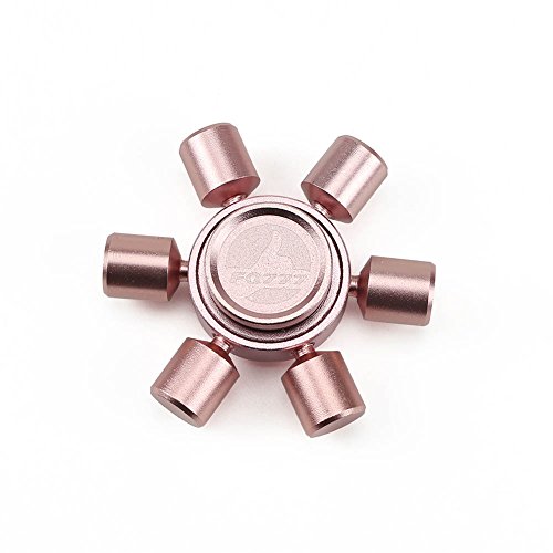 XQL Colorful Hand Gyro Spinner Toy EDC Pocket Fidget Spinner Toy for Kids and Adults Rose Gold XQL Colorful Hand Gyro Spinner Toy EDC Pocket Fidget Spinner Toy for Kids and Adults Rose Gold