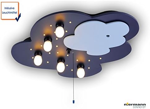 Innovative Led Ceiling Light for Children's Nanny Visual Babyphone You Always See The Way Your Child Goes.