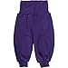 Fred's World by Green Cotton Baby Girls Alfa pants Trousers, Purple (purple 019354201), 6-12 months (Manufacturer size: 80)