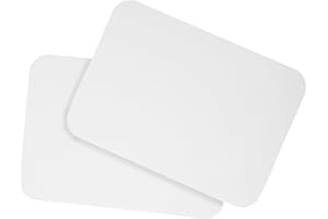 PAPERMANE DIN A6 Karten Set Blanko zum Basteln und Selbstgestalten wahlweise mit runden Ecken oder Vintage Kontur 300 g/m² Kraftpapier Graspapier Tonkarton Fotokarton (weiss matt rund, 25 Karten)