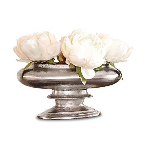 LOBERON Wunderschöne Vase Loyère, antiksilber