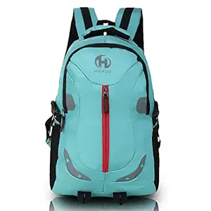 HEROZ Harbor 25 Ltrs, Travel Laptop Backpack [Water Resistant] Slim Durable College School Computer Bookbag for Women, Men, Girls, Boys Outdoor Camping&Fits Up to 15.6-inch Notebook (Sea Green)