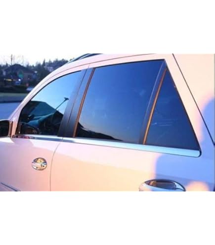 Listones Cromados Para Ventanas Mercedes Clase E W211 (2002-2009) - Acero Inoxidable 304, Adhesivo 3M, 4 Unidades