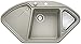 Produktbild Blanco DELTA II, Küchenspüle, Granitspüle aus Silgranit PuraDur, 1 Stück, perlgrau, 521255