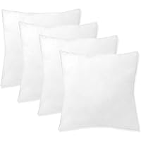 HOME MERCURY- Relleno de Cojines Pack2/4/6, Fibra Hueca Siliconada de Alta Recuperación, Antialérgico, Mullido, Indeformable,