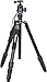 Price comparison product image Rollei C6i Aluminum Tripod - Arca Swiss compatible - Convertible to Monopod – Max. load 12 kg - Incl. ball head, spikes and carry bag – Black