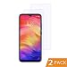 Produktbild FMPC [2 Stück Panzerglas Schutzfolie für Xiaomi Redmi Note 7, 9H Härte, Anti-Kratzen, Anti-Öl, Anti-Bläschen HD Displayschutzfolie,Tempered Glas Schutzglas
