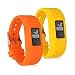 Produktbild kwmobile Garmin Vivofit jr. / jr. 2 Armband S - 2X Silikon Fitnesstracker Sportarmband für Garmin Vivofit jr. / jr. 2