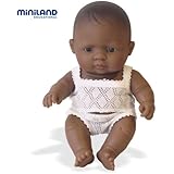 Miniland - Muñeco bebé latinoamericano niño, 21 cm (31127)