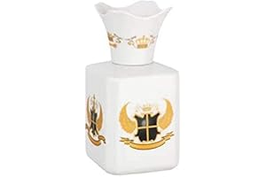 PARFUM BERGER LAMPE BERGER BLASON Aile Lámpara aromática, Porcelana, Blanco, 15 x 10 x 15 cm