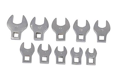 Silverline 111508 Hahnenfußschlüssel, 10-tlg. Satz 10–19 mm - 2