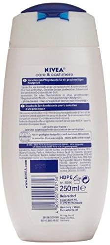 Nivea care and Cashmere Moments Creme-Öl-Dusche, Duschgel, 4er Pack (4 x 250 ml) - 3
