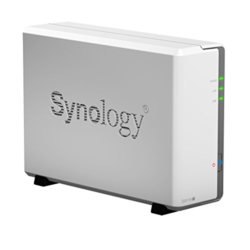 Synology DS115j 2TB (1 x 2TB SGT-IW) 1 Bay Desktop NAS Unit
