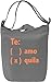 Produktbild Te Amo Quila Slogan Leinwand Tagestasche Canvas Day Bag| 100% Premium Cotton Canvas| DTG Printing|