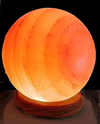 Himalayan Rock Salt Lamp - Globe