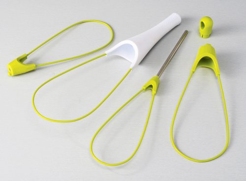 Joseph Joseph JJ20071 Twist 2-in-1 Silikon-Schneebesen, grün - 9
