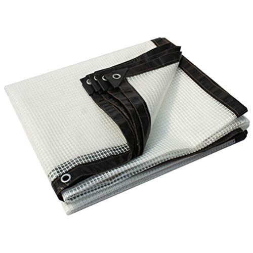 Preisvergleich Produktbild Abdeckplane / Gewebeplane / Schutzplane Plane Wasserdicht Für Hohe Beanspruchung, PVC Transparenter Kunststoff Wasserdicht Anti-Aging-Isolierung PE Mit Ösen ZHANGQIANG (Color : A, Size : 1x2m)