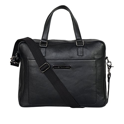 JUSTANNED Leather 39.37 cms Black Messenger Bag (JTMB389-1) RS.3479 (70.00% Off) - Amazon