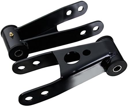 Heavy Metal Lift Kits Ford Ranger XL XLT 2.0 Rear Lift Shackles High-Grade HEAVY STEEL 1998 - 2012 Ranger XL XLT Lift Kit by Heavy Metal Suspensions