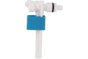 HAOFY Válvula de entrada de llenado de entrada lateral Pro New UK 1/2 pulgada para cisterna, reemplazo de piezas de cisterna de inodoro(Mango de plástico)