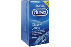 DUREX Préservatifs Classic Jeans x 24