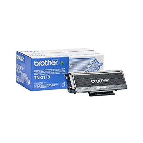 Brother Original Tonerkassette TN-3170 schwarz (für Brother DCP-8060, DCP-8065DN, HL-5240L, HL-5240, HL-5250DN, HL-5250DNHY, HL-5270DN, HL-5270DN2LT, HL-5280DW, MFC-8460N, MFC-8860DN, MFC-8870DW)