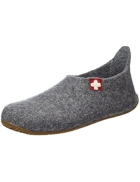 Living Kitzbühel Unisex-Erwachsene Slipper Schweizer Kreuz Kaser Hausschuhe