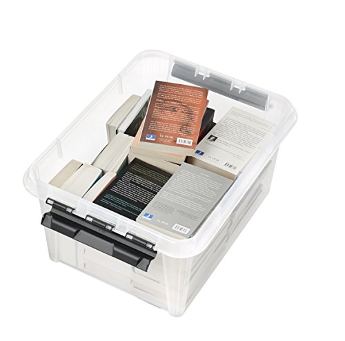Orthex 35100703 3er-Set Clipbox Smart Store Classic 31, 32 Liter, transparent - 6