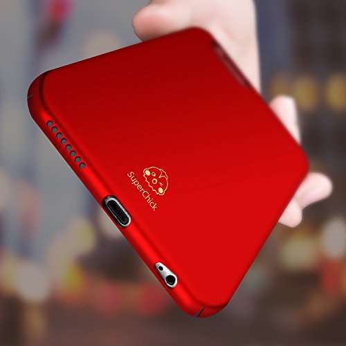 iPhone 6S Case, TORRAS Ultra-Thin Case with [Tempered Glass Screen Protector], Simple Stylish Fully Protective Matt Cover for Apple iPhone 6/ iPhone 6S 4.7