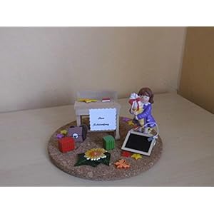 Geldgeschenk Deko Tischdeko Schulanfang Einschulung Schultüte Mädchen