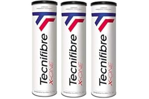 Palline Da Tennis Tecnifibre X-one - Confezione Da 18 Bipack