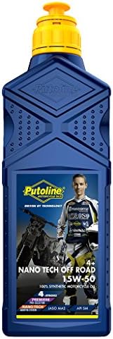 Putoline 15W50 Four-Stroke Oil 1 Litre, Nano Tech Fully Synthetic 4 Offroad
