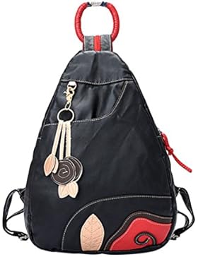 CHENGYANG Lightweigh Handtasche PU Leder Damen Rucksack Umhängetasche Satchel Schulrucksäcke für Mädchen