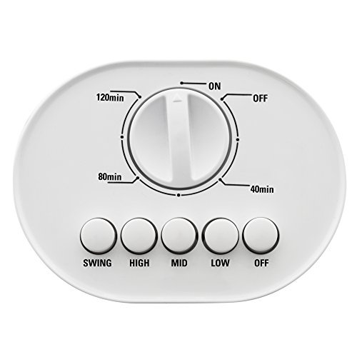 TROTEC Turmventilator TVE 30 T | Tower-Ventilator | Automatische 80°-Oszillation | 3 Geschwindigskeitsstufen | 45 Watt Leistung | geringes Betriebsgeräusch | TÜV geprüft & trägt GS-Siegel - 5