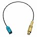 Produktbild JenNiFer Car Radio Antenna Adapter Connector Kabel Fakra to RCA Female Din Für Vw Ford