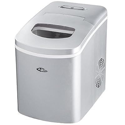 TecTake Professionnelle machine à glaçons appareil de préparation de glace argent neuf