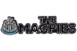 STORM INTERNATIONAL LIMITED Official compatiable with Newcastle United Crest and 'The Magpies' Metal Pin Badge