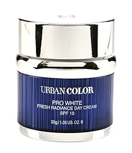 KRUM Modicare Urban Color Pro White Fresh Radiance Day Cream - 30g, Hairpin Free