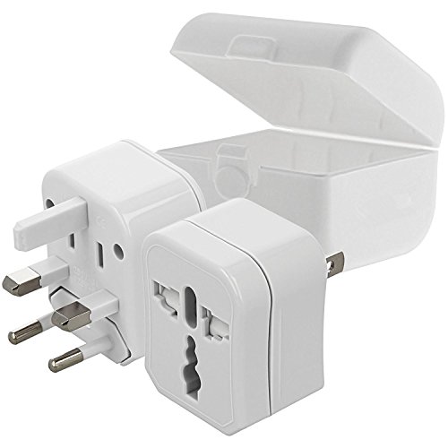 INIBUD Universal Reiseadapter kompakt Immer die passende Steckdose auf Reisen dabei! Für USA, China, Japan, Kanada, Australien, UK GZRA-MG0054-01601YR