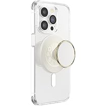 PopSockets Telefoongreep voor MagSafe met kickstand, magnetische standaard, verwisselbare top, veilige grip voor iPhone MagSafe-hoesjes, telefoon en tablet grip, schattige PopSockets - gegoten bloem