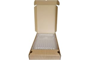 VULU 38.1 cm 39.6 cm laptop notebook netbook pudełko do pakowania i nadmuchiwany worek ochronny - wysyłka kurierska pocztowa skrzynka pocztowa