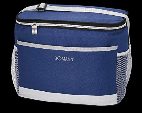 Elektrische Kühltasche Auto mit 12 Volt Anschluss Picknick Schultergurt Faltbar (Kühlbox 15 Liter, Isoliertasche, Blau, Picknicktasche) - 6